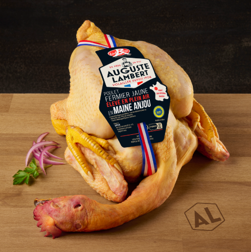 Poulet fermier jaune Label Rouge