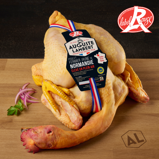 Poulet fermier jaune Label Rouge